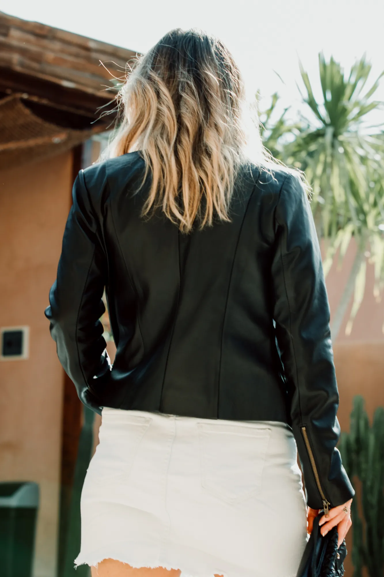 'Kendall' Ladies Classic Leather Jacket