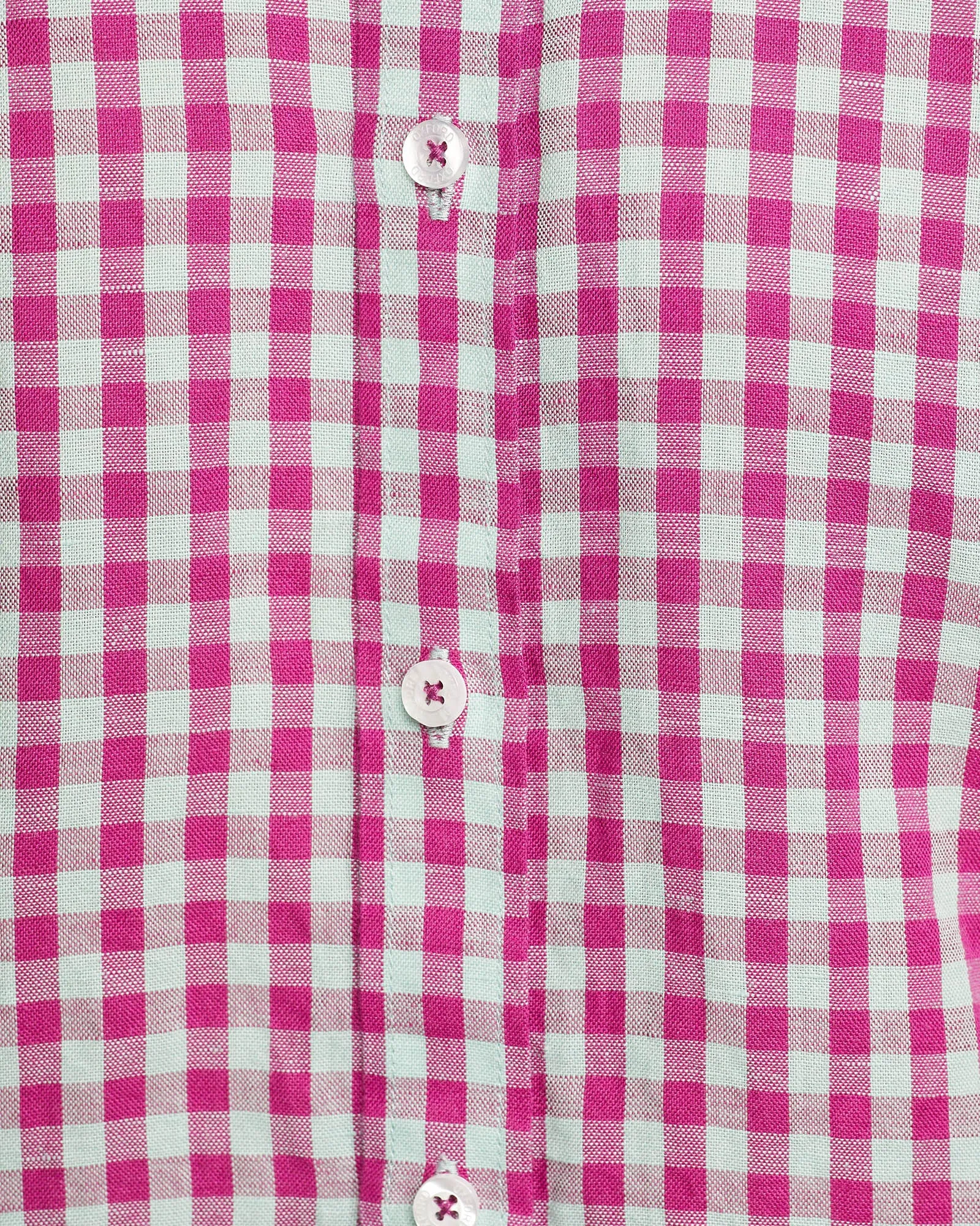 Kenton Linen Blend Checked Shirt