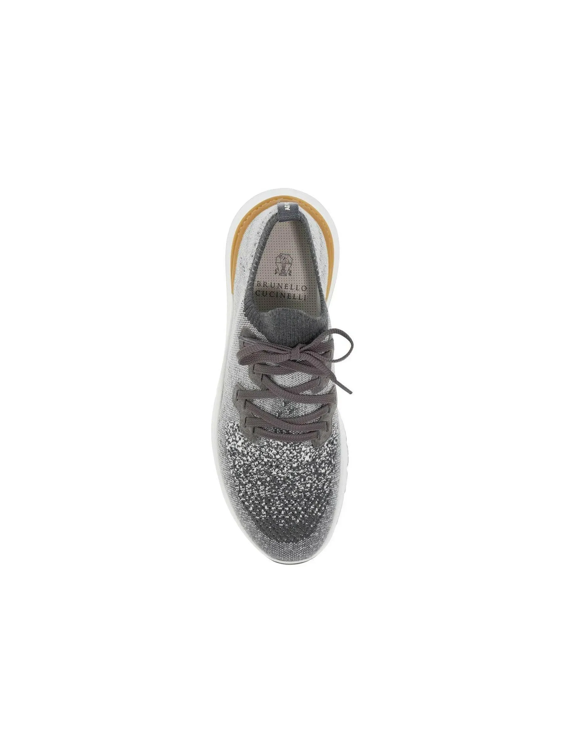 Knit Pattern Athletic Sneakers