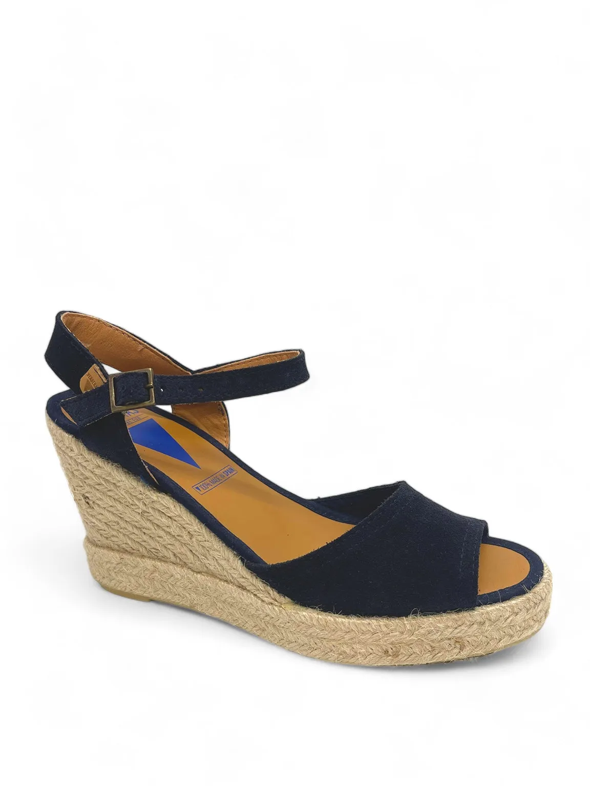 Melena Suede Open toe Wedges