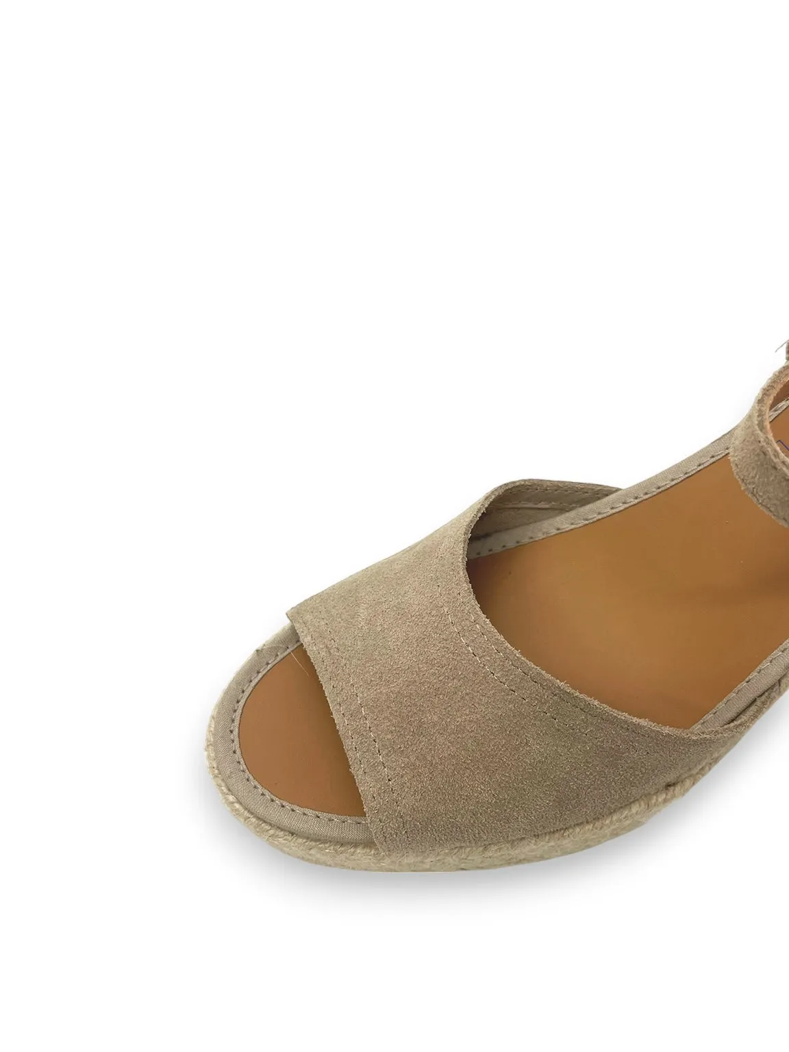 Melena Suede Open toe Wedges