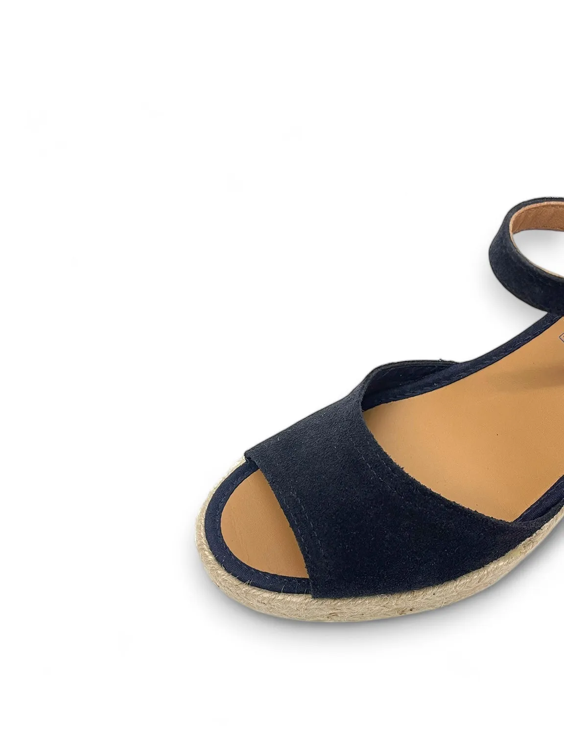 Melena Suede Open toe Wedges