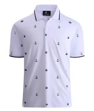 Men's Dry Fit Button Up Polo Shirt-ZPK007844 Men's Dry Fit Button Up Polo Shirt-ZPK007844