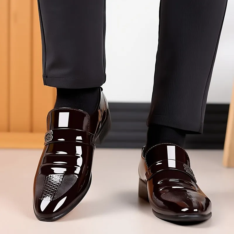 Men's Elegant Formal Shoes With EVA Insole And PVC Sole