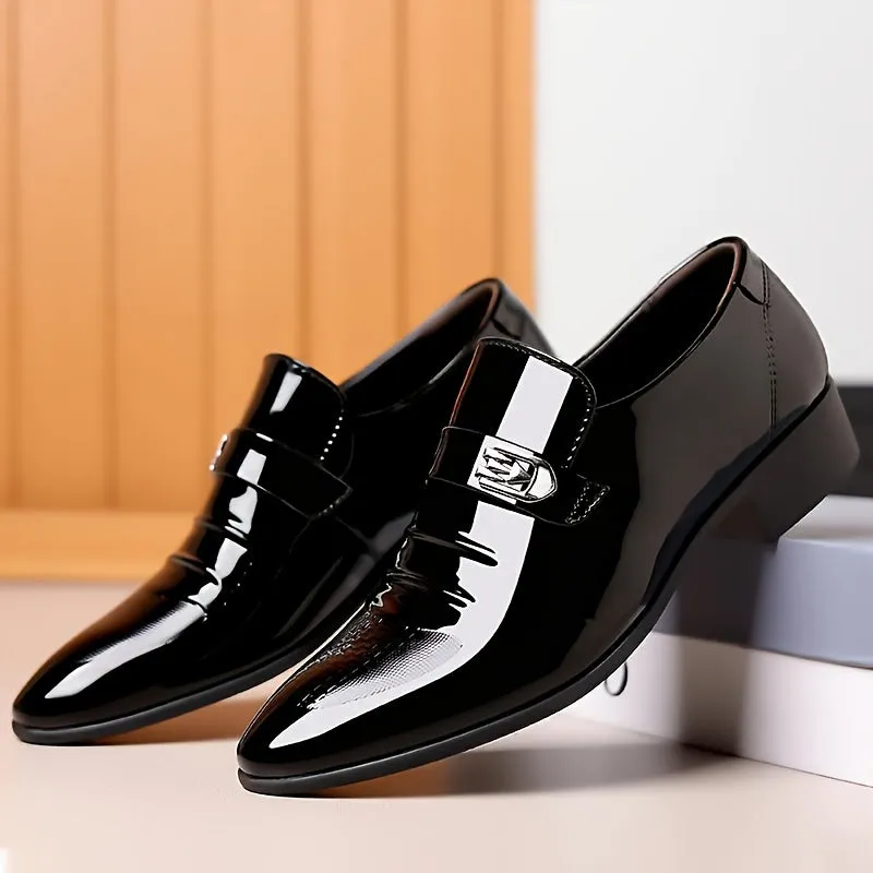 Men's Elegant Formal Shoes With EVA Insole And PVC Sole