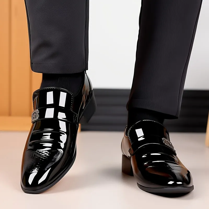 Men's Elegant Formal Shoes With EVA Insole And PVC Sole