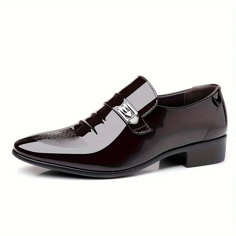 Men's Elegant Formal Shoes With EVA Insole And PVC Sole