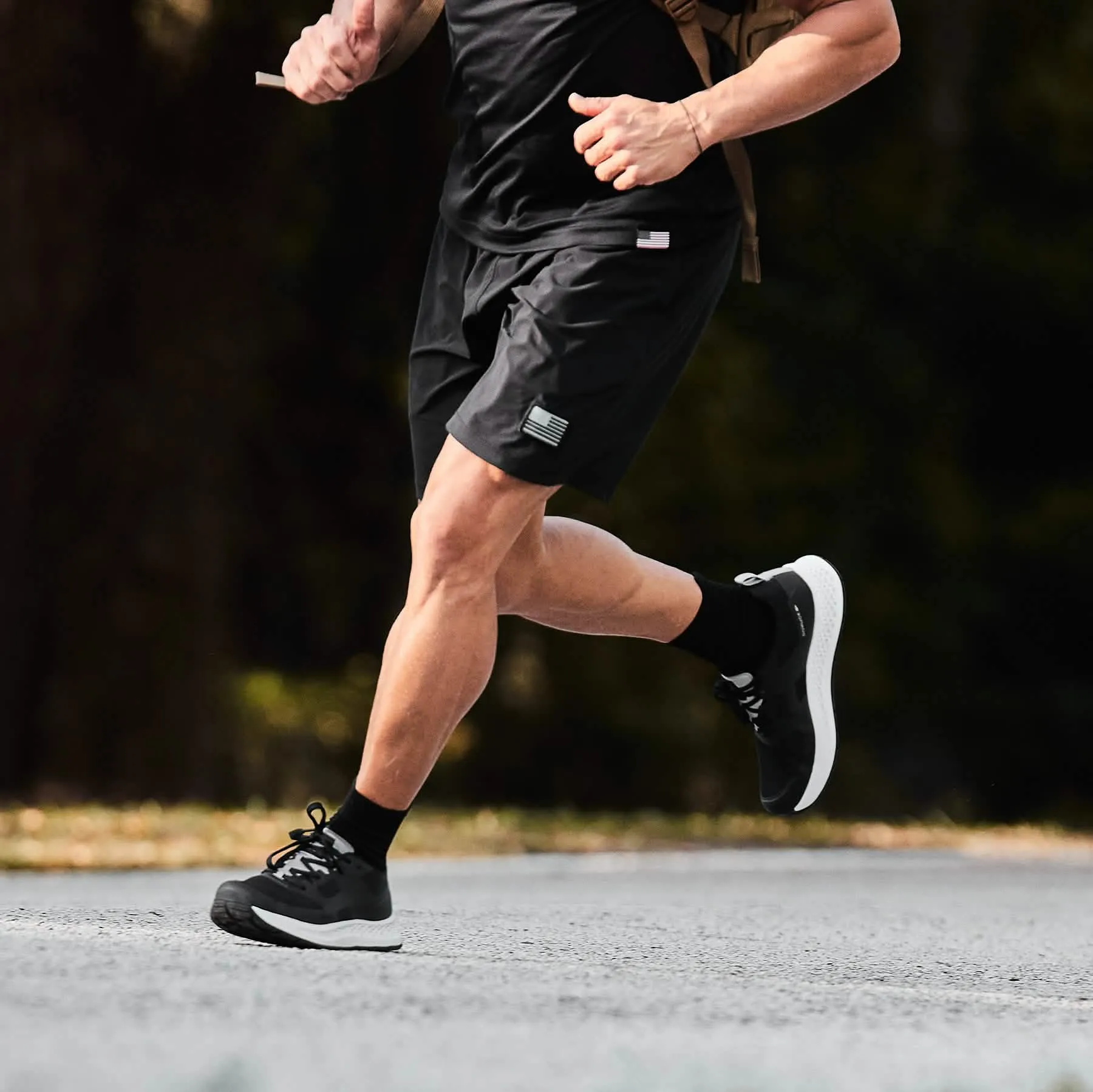 Men's Rough Runners - Black   Stone   White