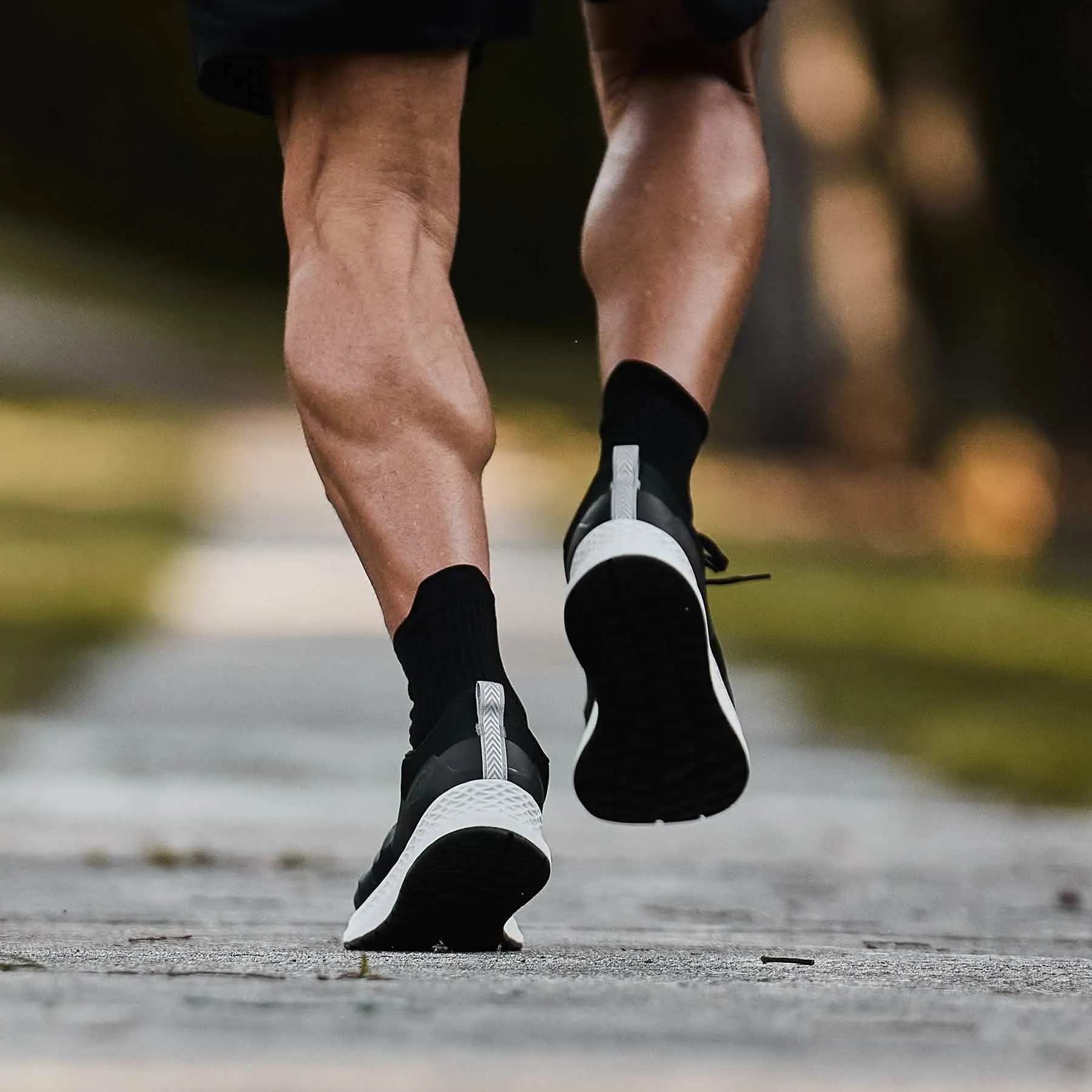 Men's Rough Runners - Black   Stone   White