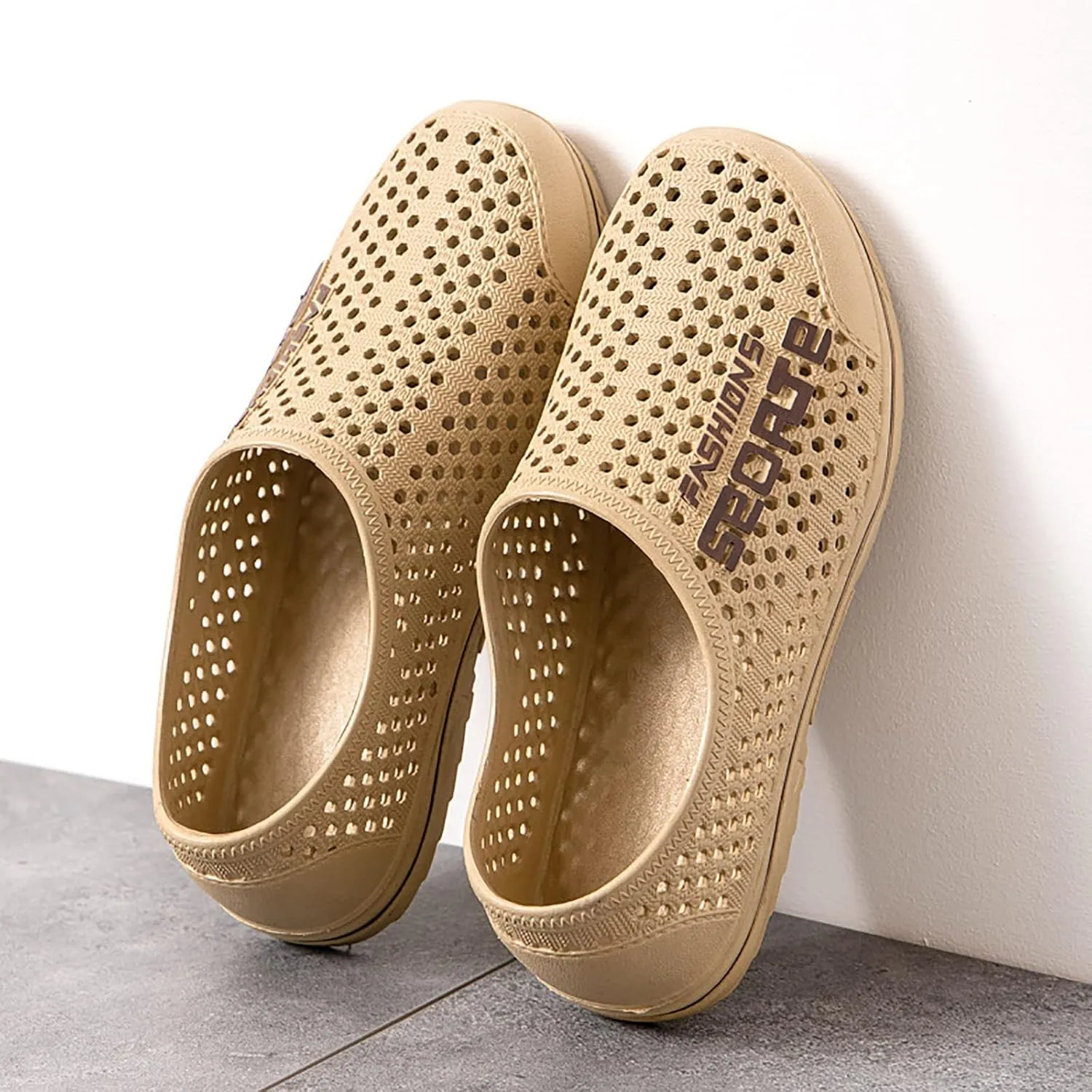 Men's Sandals 2024 Men Sandal Beach Non Slip Garden Men Clogs Shoes For Men Beach Shoes