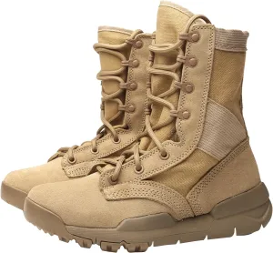 Men's Tactical Work Boots, Hiking Lightweight Non Slip Boots, Waterproof Breathable Hiking Boots, for Outdoor Walks, Trekking