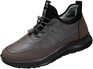 Mens Work Boots Waterproof Hiking Sneakers Zip Up Fur Lined Women's Safety Toe Shoes Waterproof Platform Sneakers Indestructible Hike Grounded Footwear