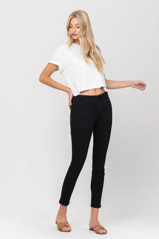 Mid Rise Ankle Skinny jeans