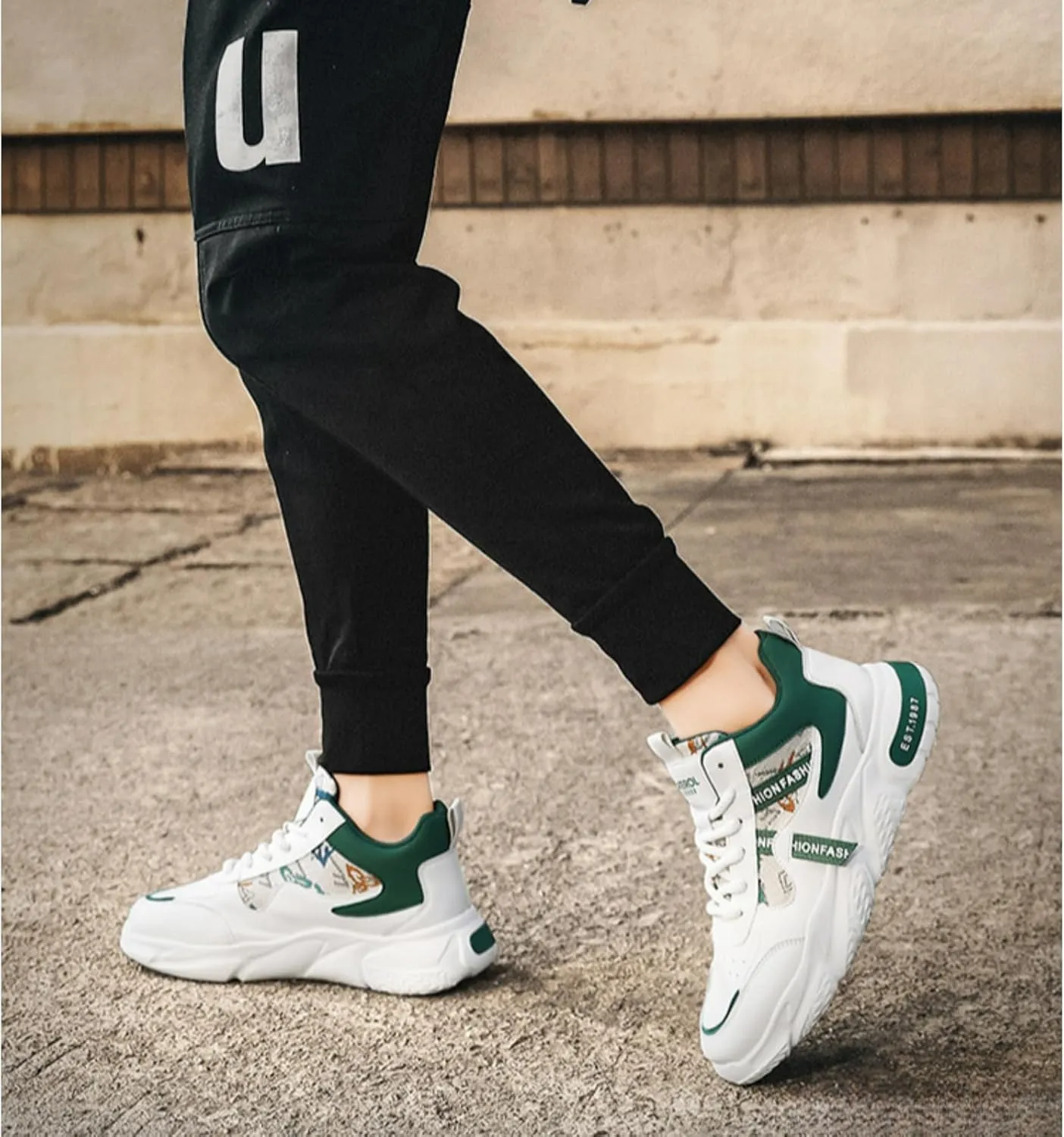 Mid-Top Y2K Chunky Sneakers for Women & Men Retro Basketball Shoes Streetwear Fashion Athletic Ankle Support Walking