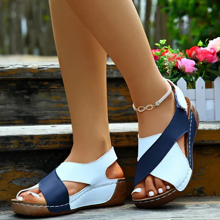 Milena™ - Ultra Comfortable Orthopedic Sandals with Slanted Heel for Women