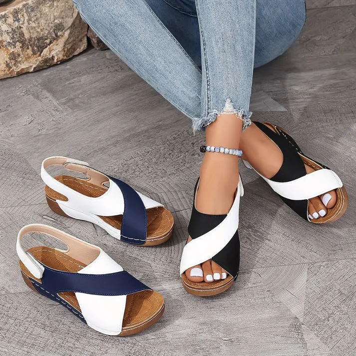 Milena™ - Ultra Comfortable Orthopedic Sandals with Slanted Heel for Women