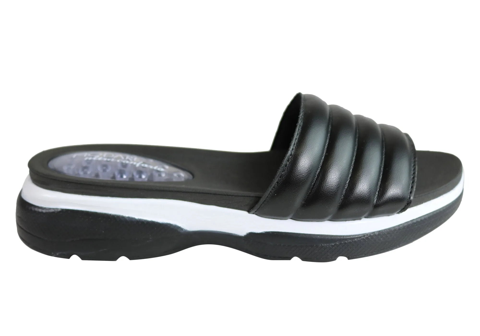 Modare Ultraconforto Mischa Womens Cushioned Sandals Made In Brazil