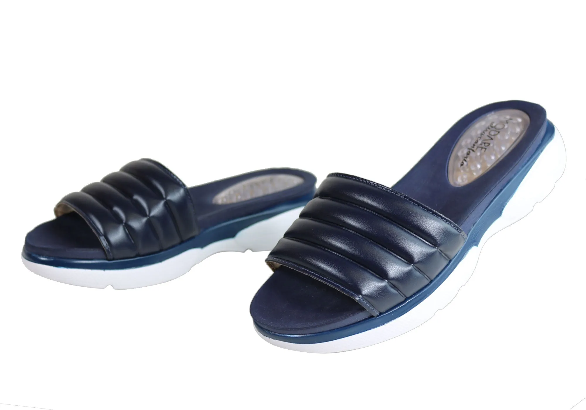 Modare Ultraconforto Mischa Womens Cushioned Sandals Made In Brazil