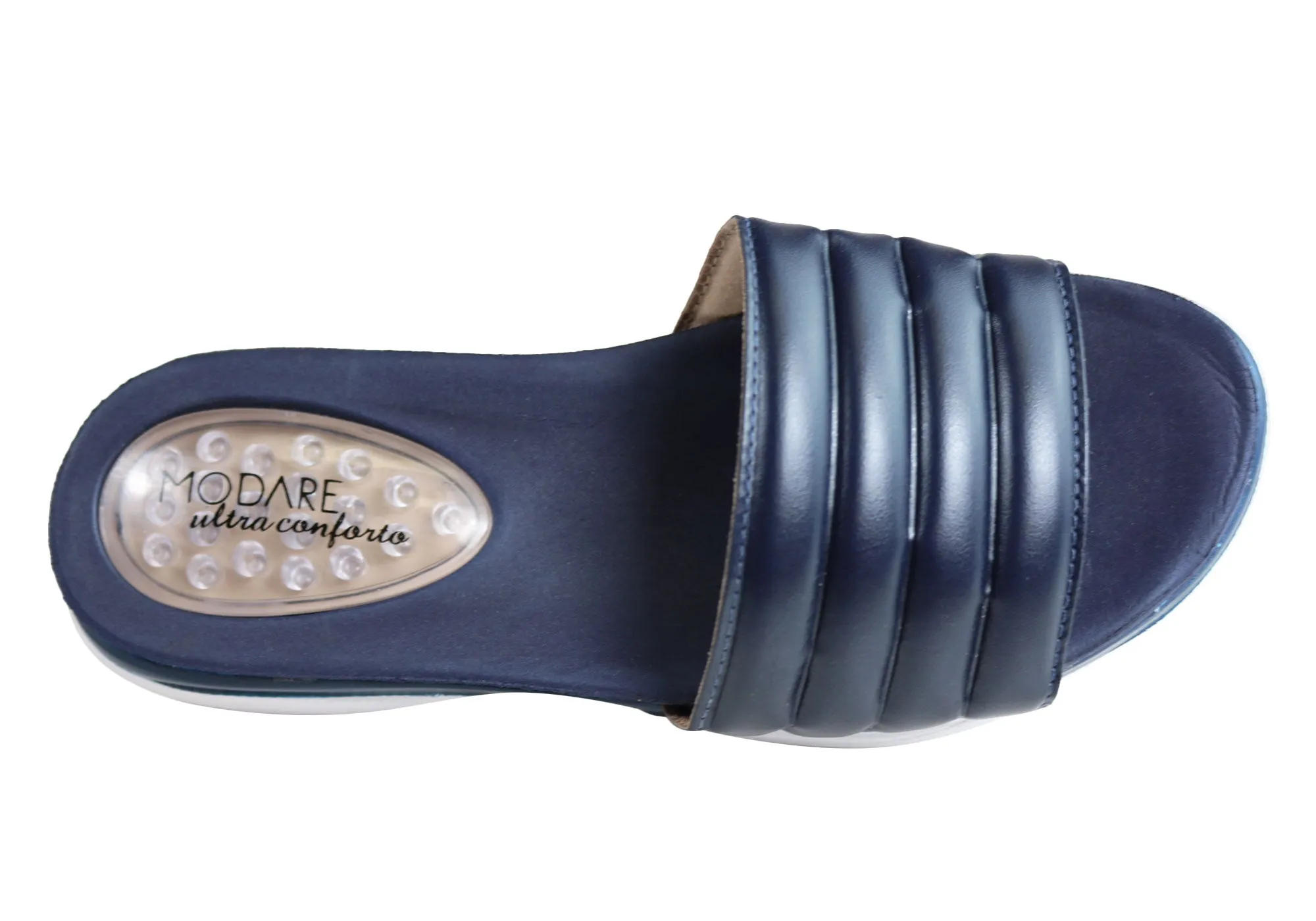 Modare Ultraconforto Mischa Womens Cushioned Sandals Made In Brazil