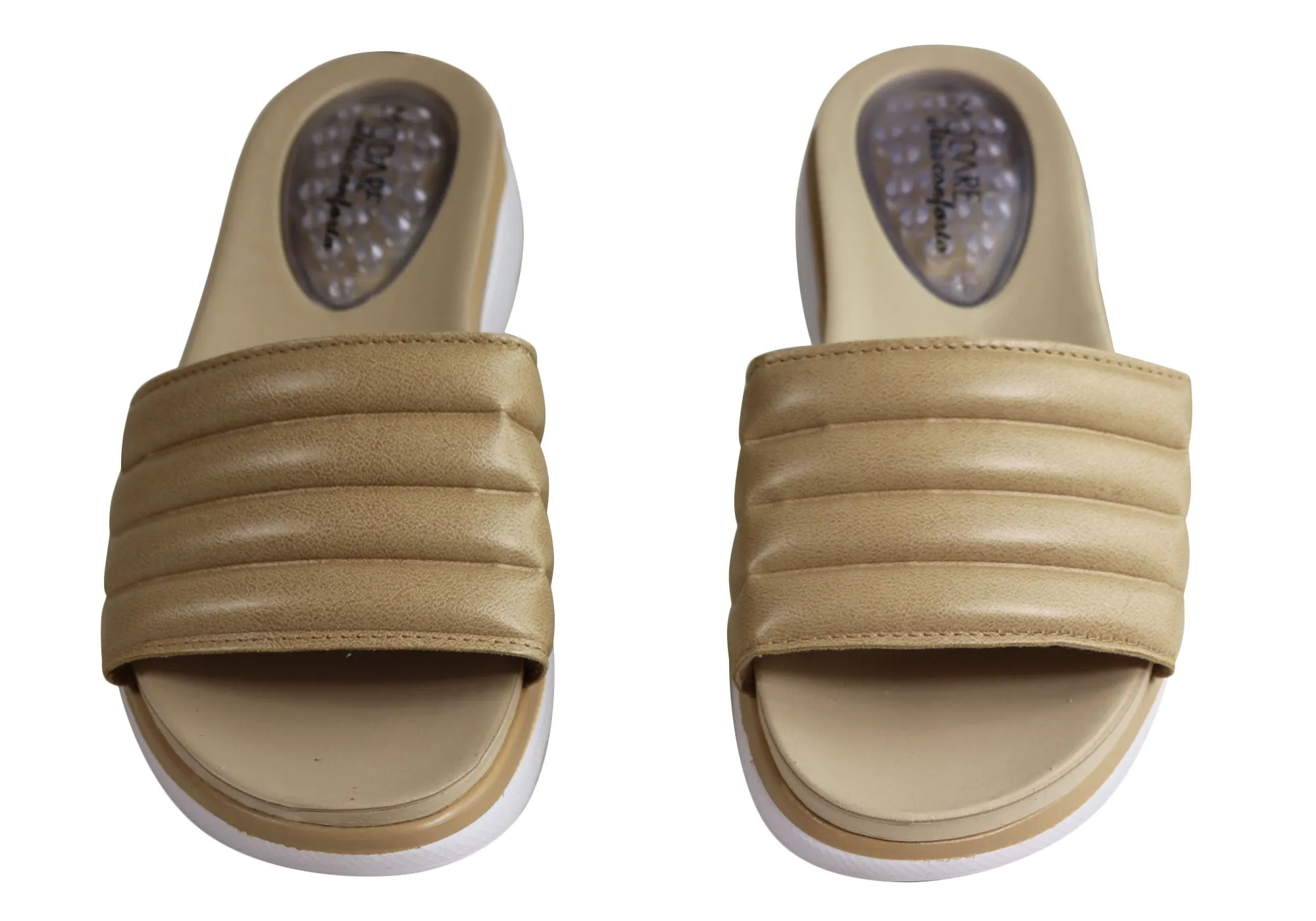 Modare Ultraconforto Mischa Womens Cushioned Sandals Made In Brazil