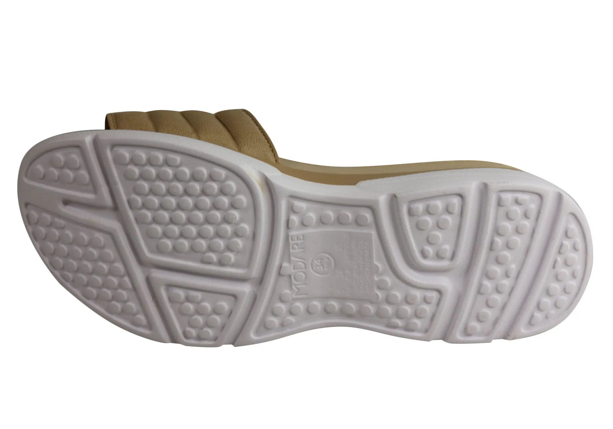 Modare Ultraconforto Mischa Womens Cushioned Sandals Made In Brazil