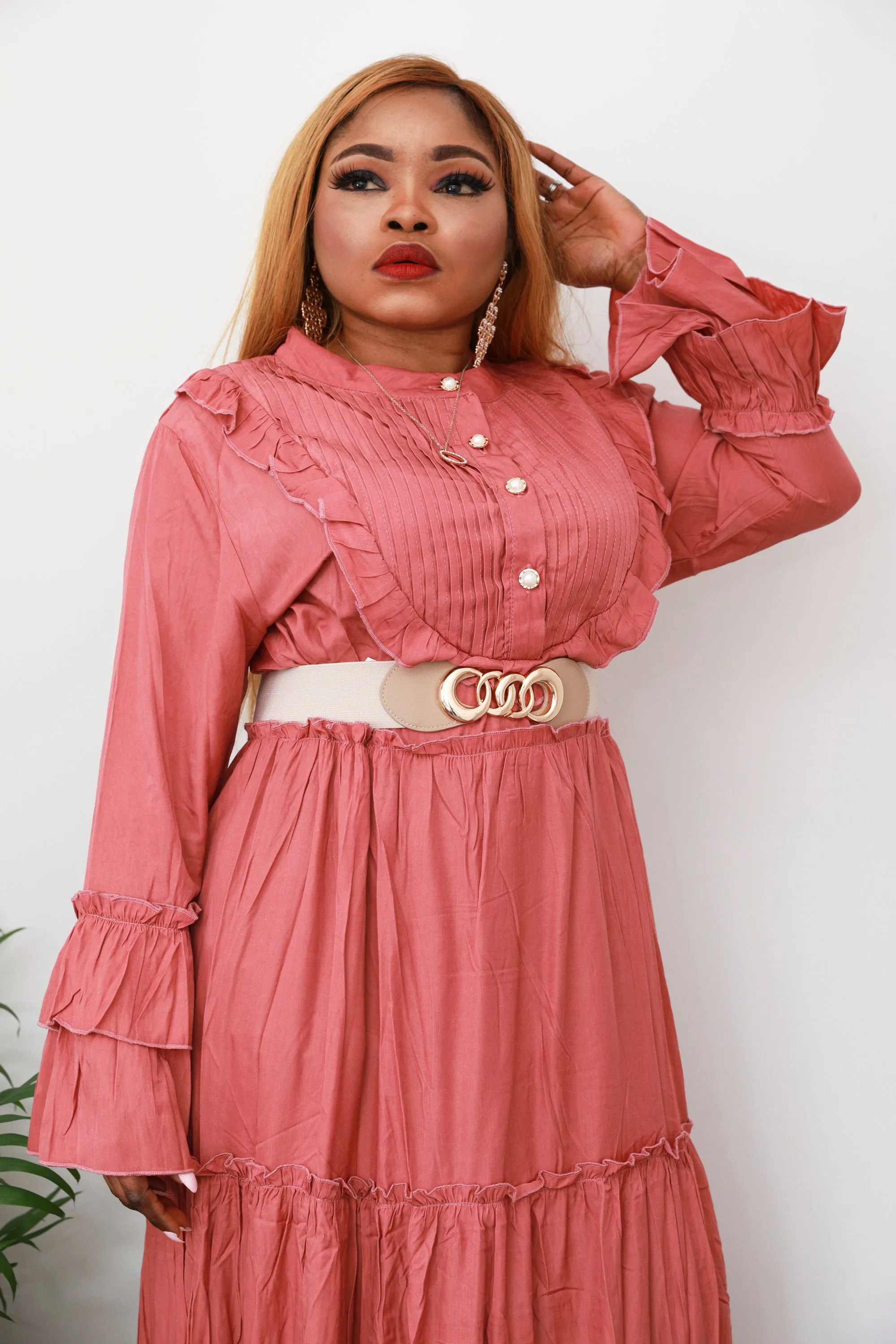 Monica Layered Maxi Dress