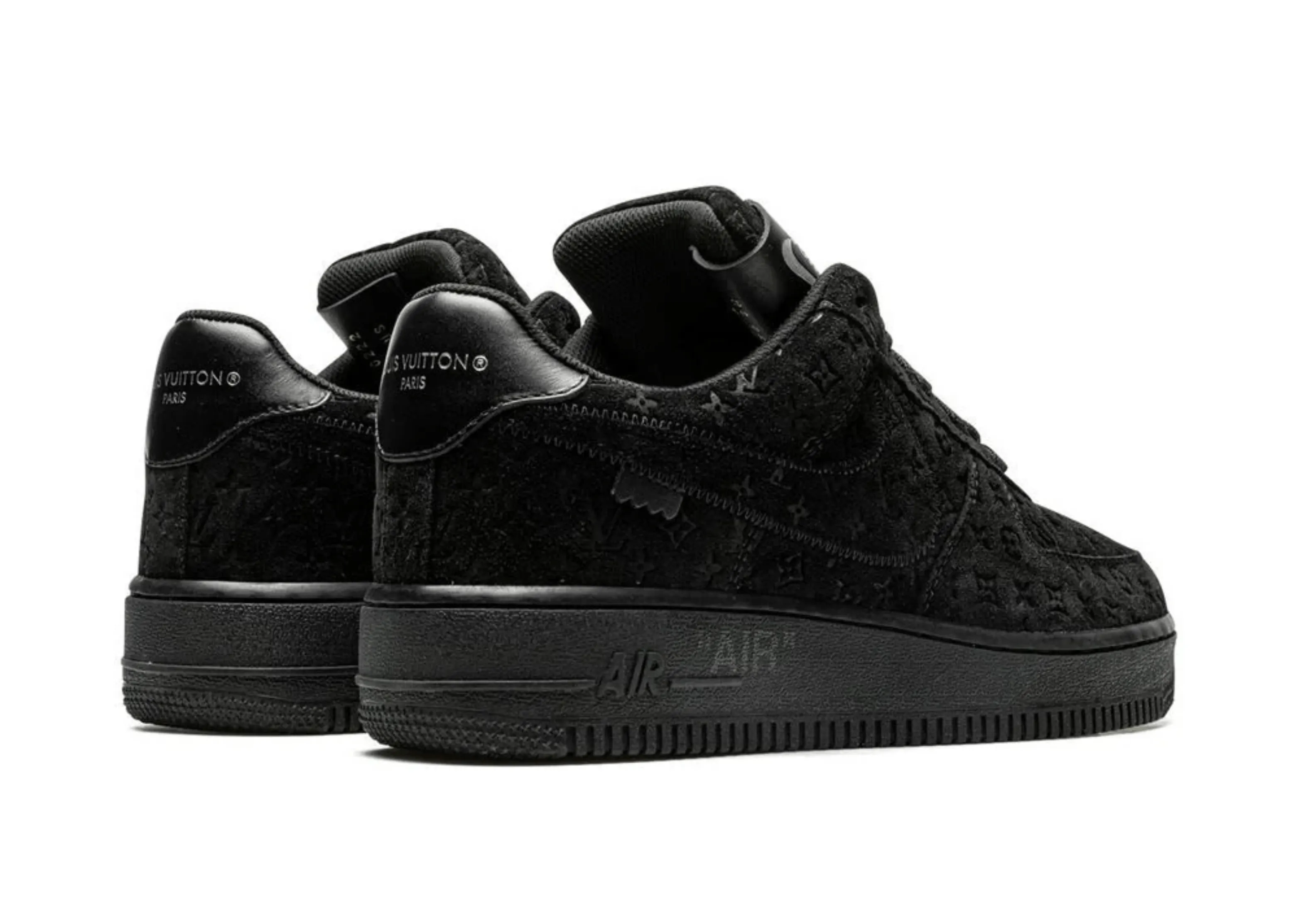 Nike Air Force 1 X Louis Vuitton Black Black