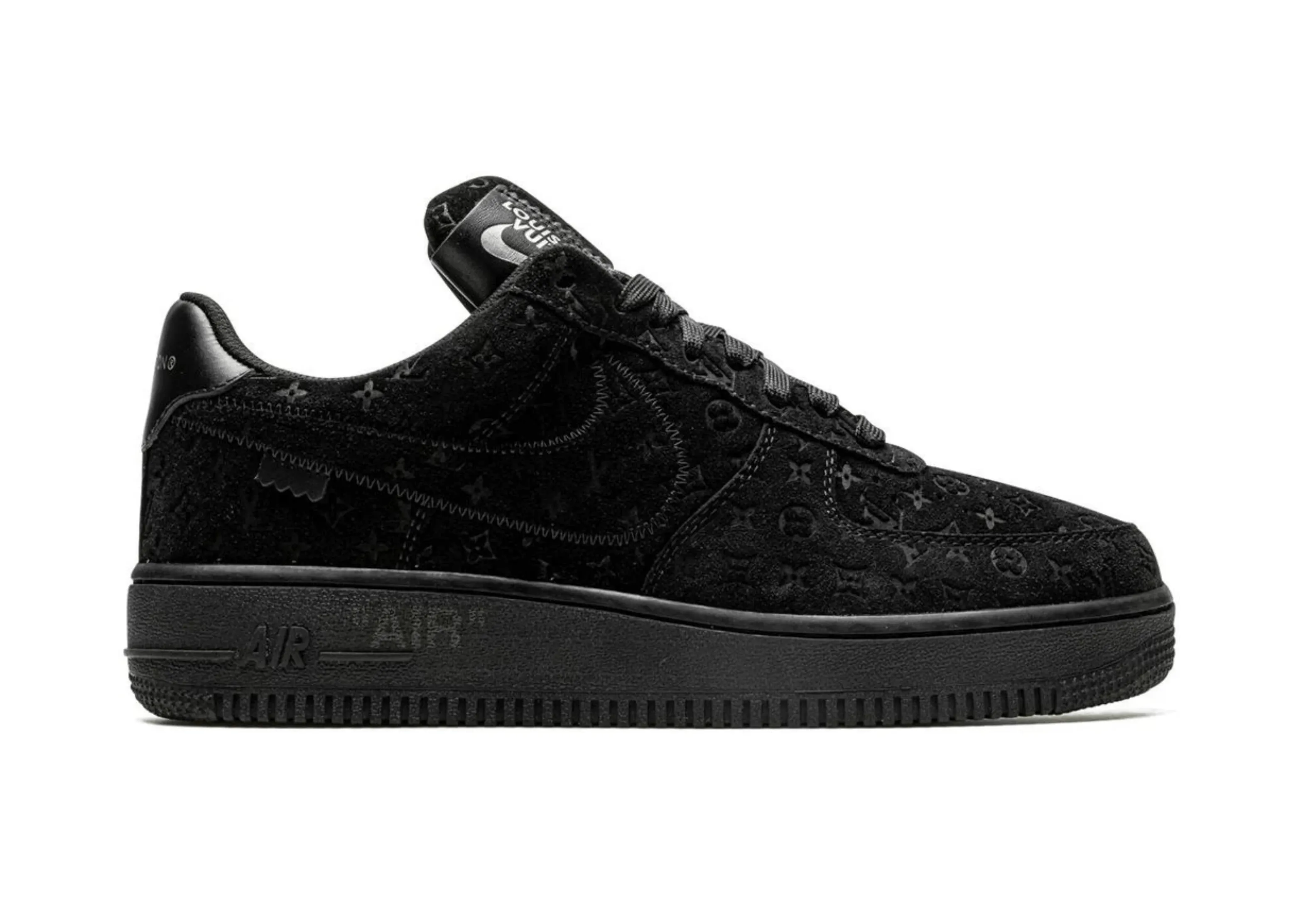 Nike Air Force 1 X Louis Vuitton Black Black