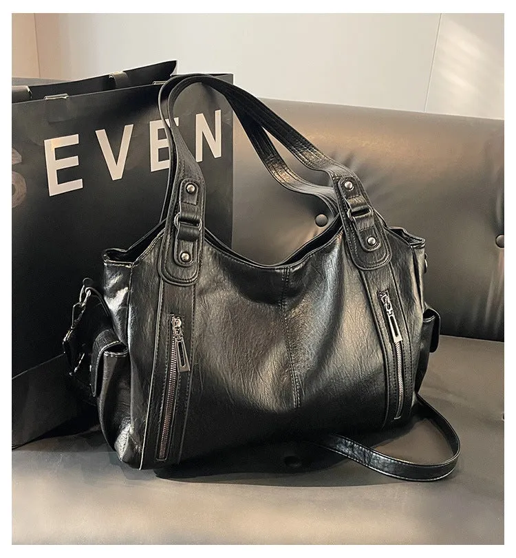 Novira  Timeless Leather Tote Bag