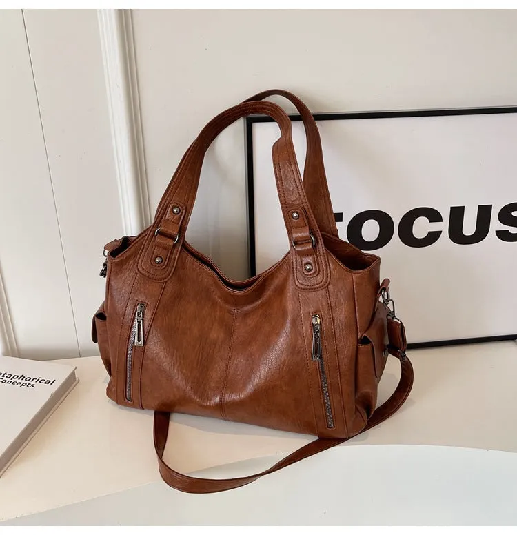 Novira  Timeless Leather Tote Bag