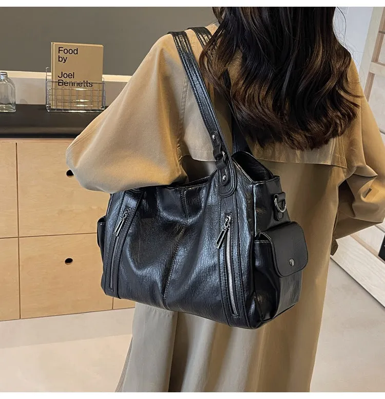 Novira  Timeless Leather Tote Bag