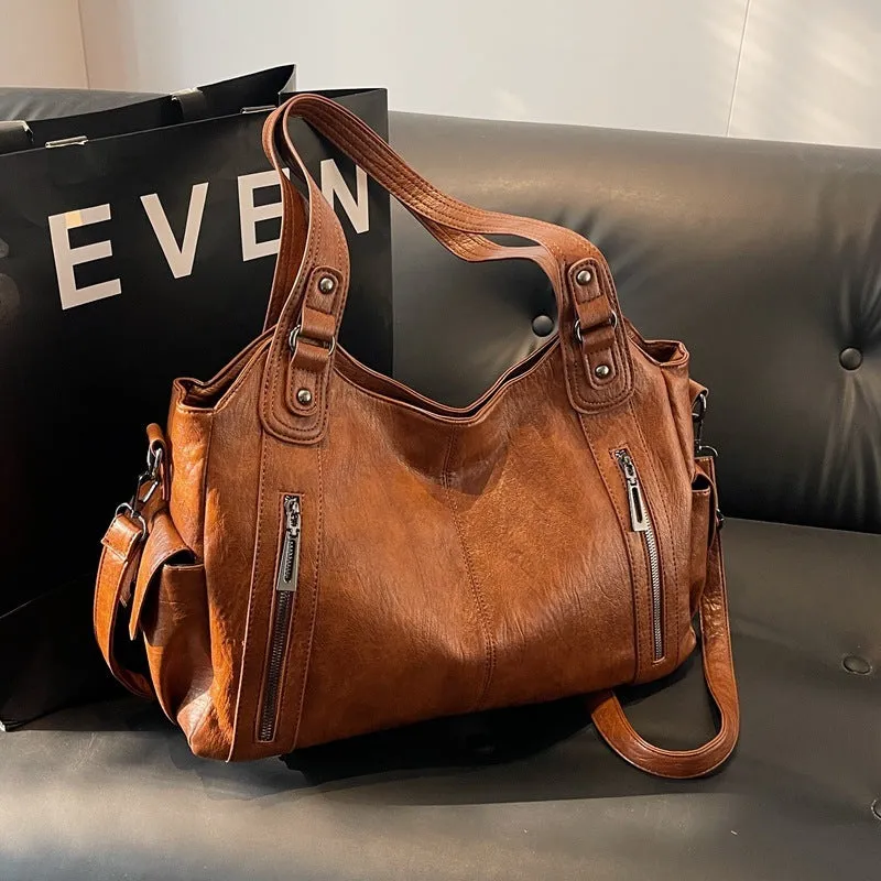 Novira  Timeless Leather Tote Bag