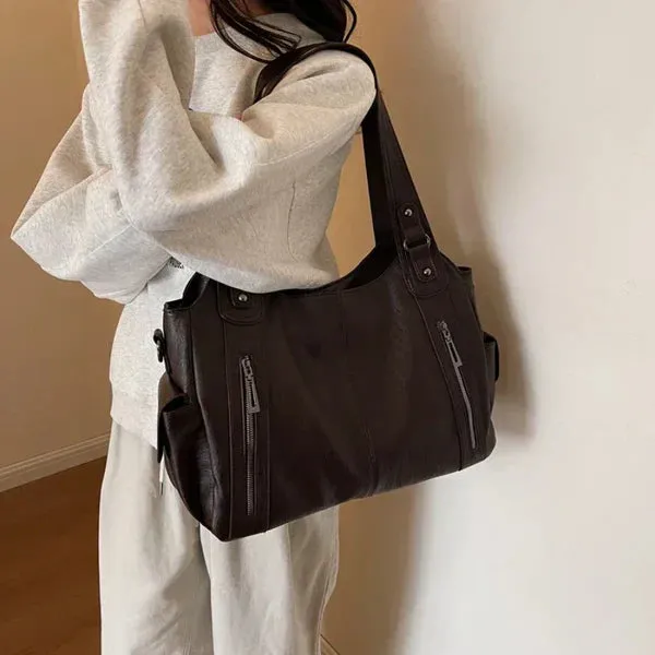 Novira  Timeless Leather Tote Bag
