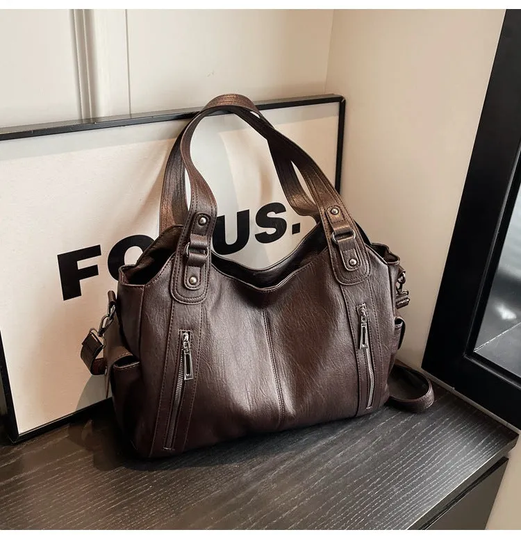 Novira  Timeless Leather Tote Bag