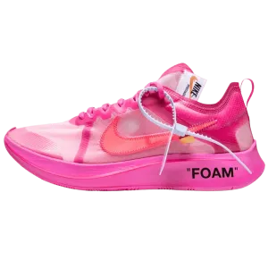 Off-White x Nike Zoom Fly SP Pink