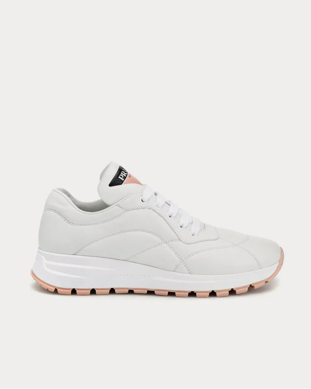 PRAX-01 leather white Low Top Sneakers