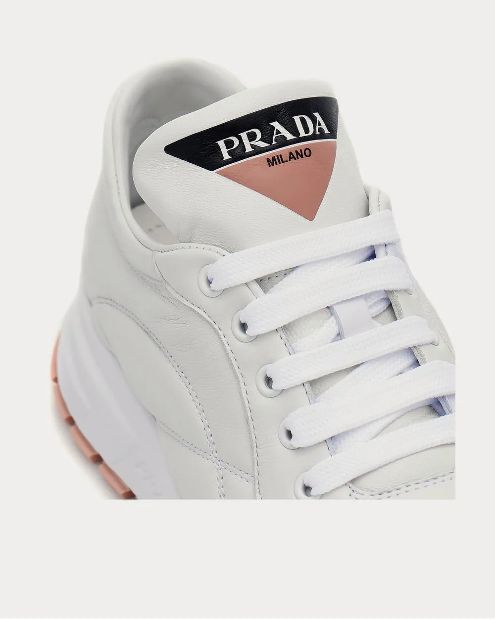 PRAX-01 leather white Low Top Sneakers