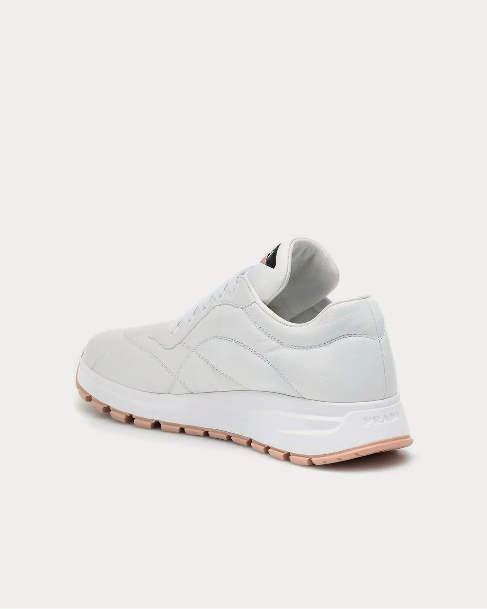 PRAX-01 leather white Low Top Sneakers
