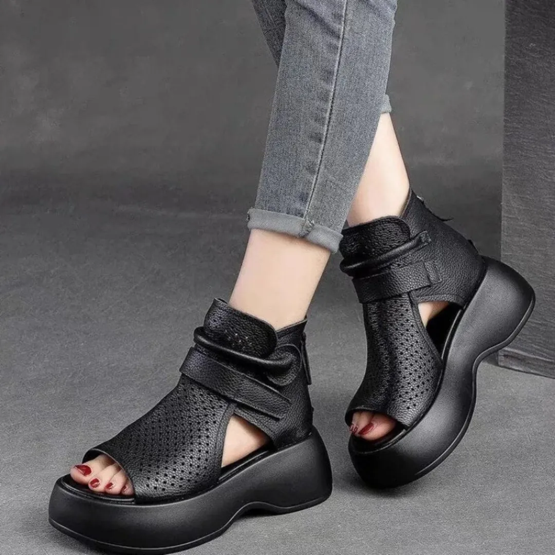 Rosalind - Timeless leather orthopedic sandals