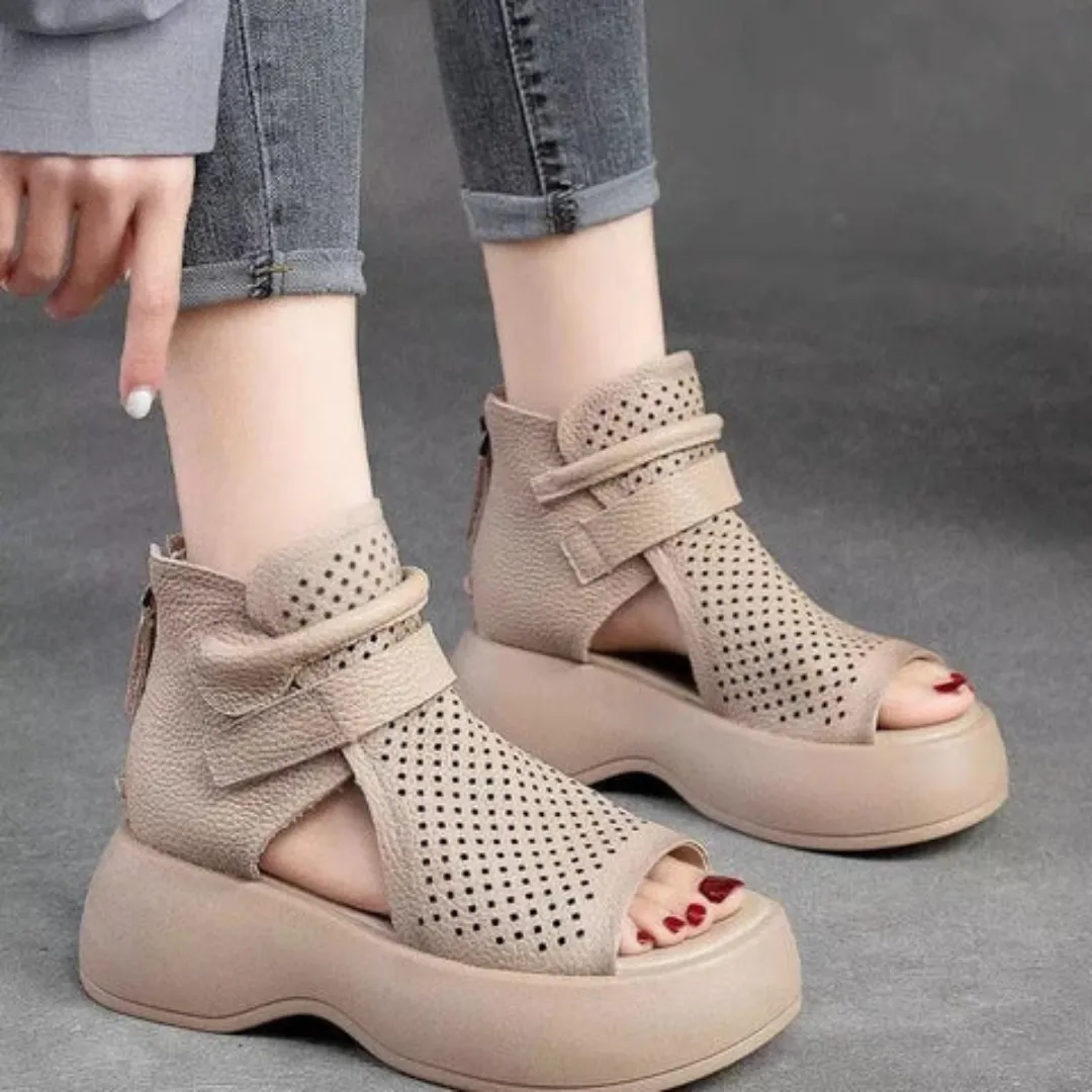 Rosalind - Timeless leather orthopedic sandals