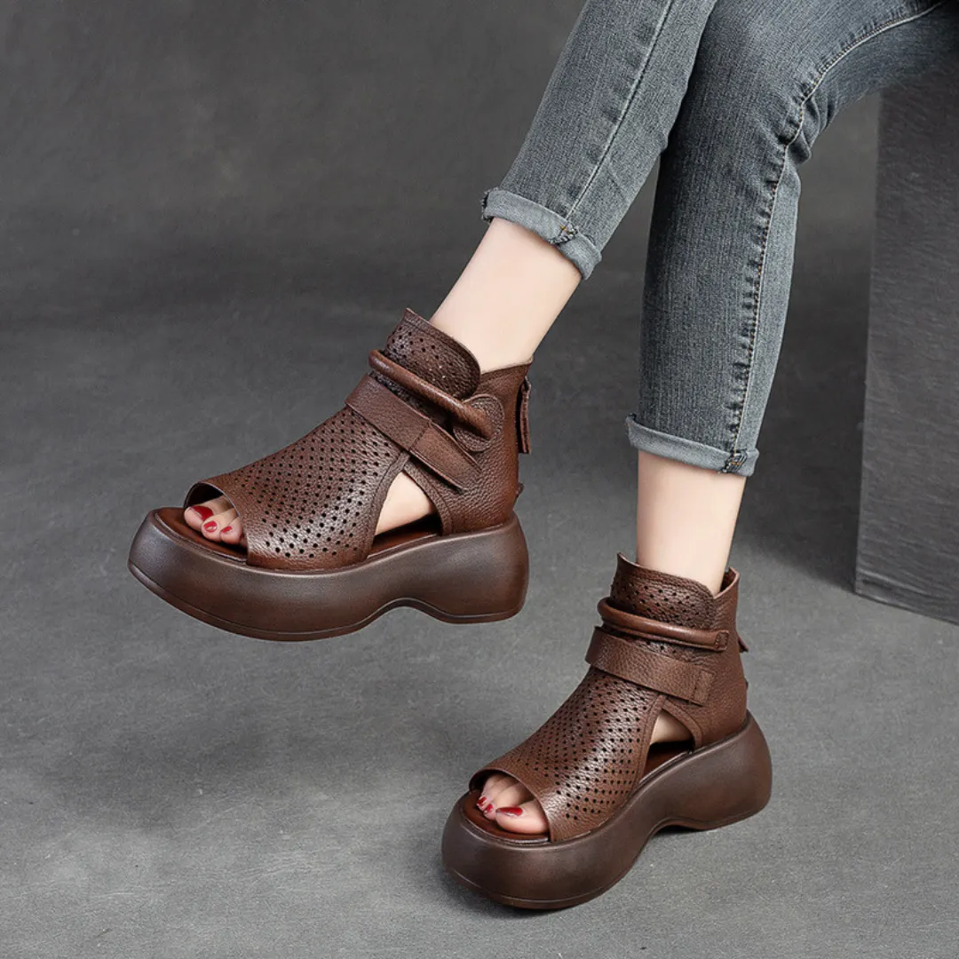 Rosalind - Timeless leather orthopedic sandals