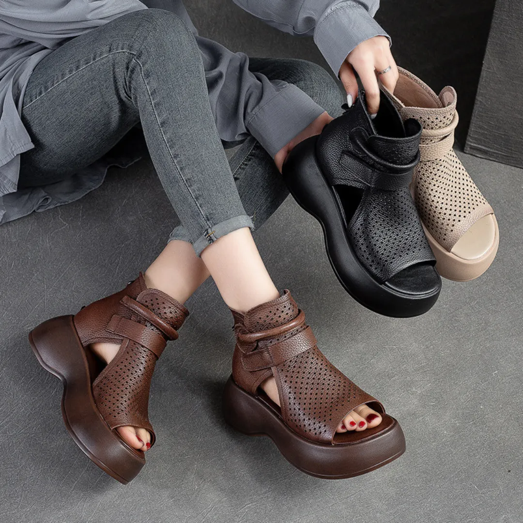 Rosalind - Timeless leather orthopedic sandals