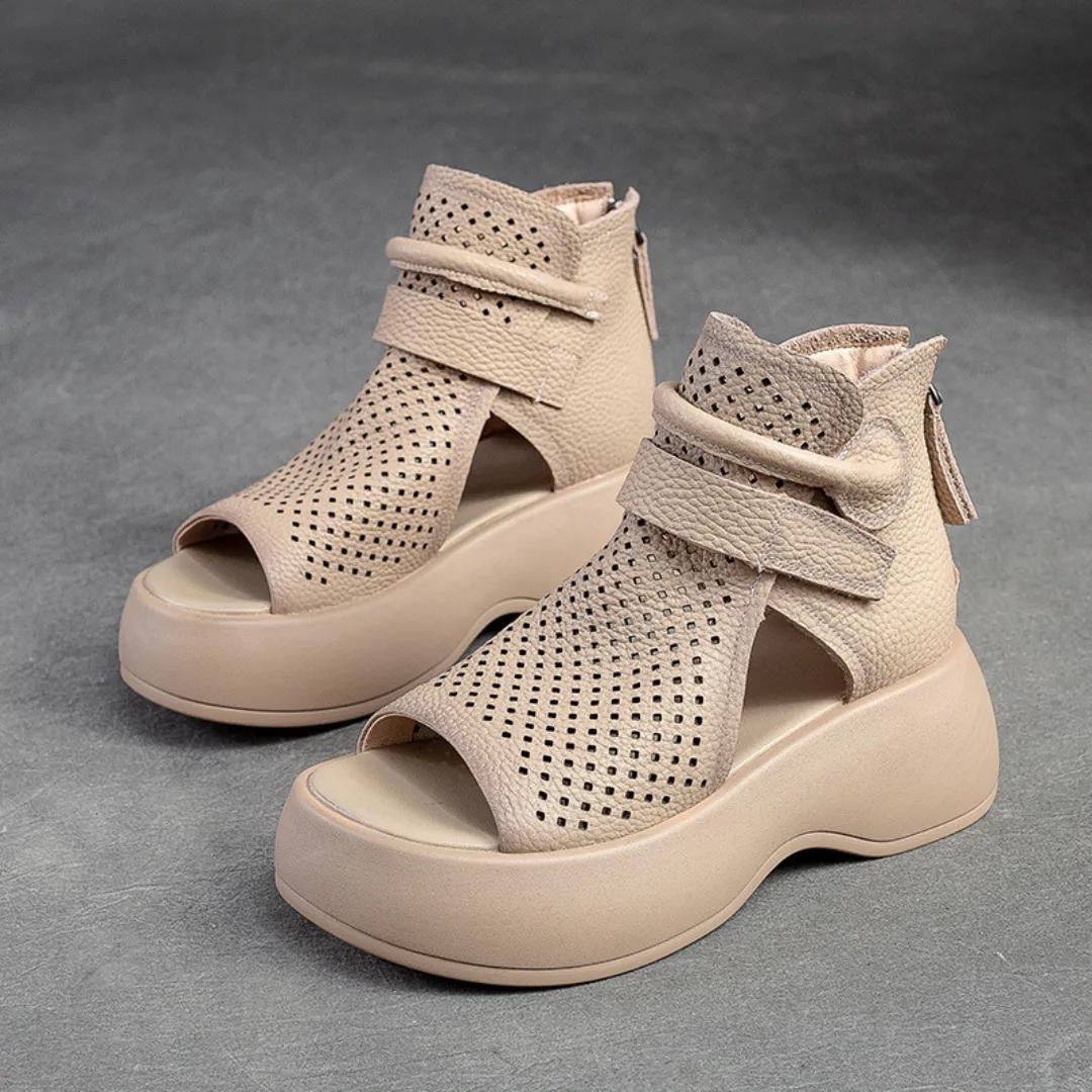 Rosalind - Timeless leather orthopedic sandals