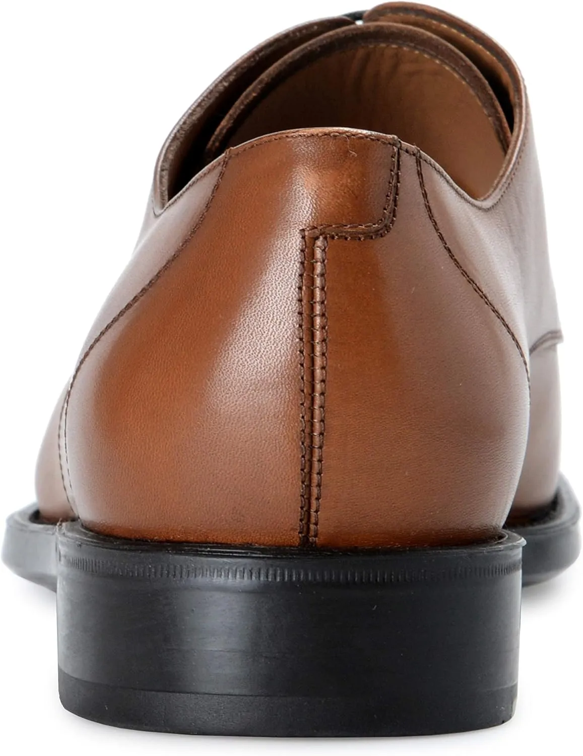 SALVATORE FERRAGAMO "Aramix 1 cm Men's Brown Leather Lace Up Oxfords Shoes US