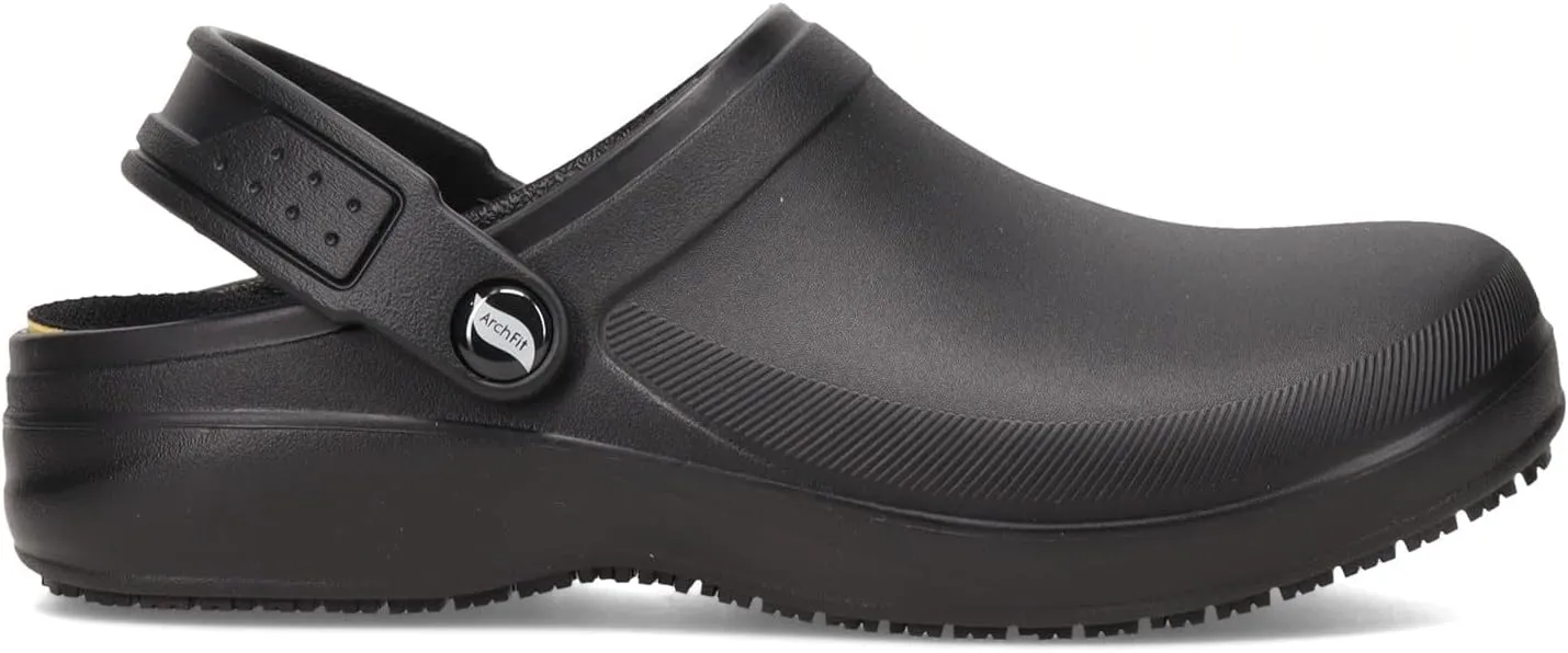 Skechers Women's Women Arch Fit Riverbound Pasay Sr Clog Black