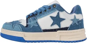 Star Retro Y2k Chunky Sneakers for Women and Girls Cute Breathable Aesthetic Casual Walking Shoes for Tennis Exercise