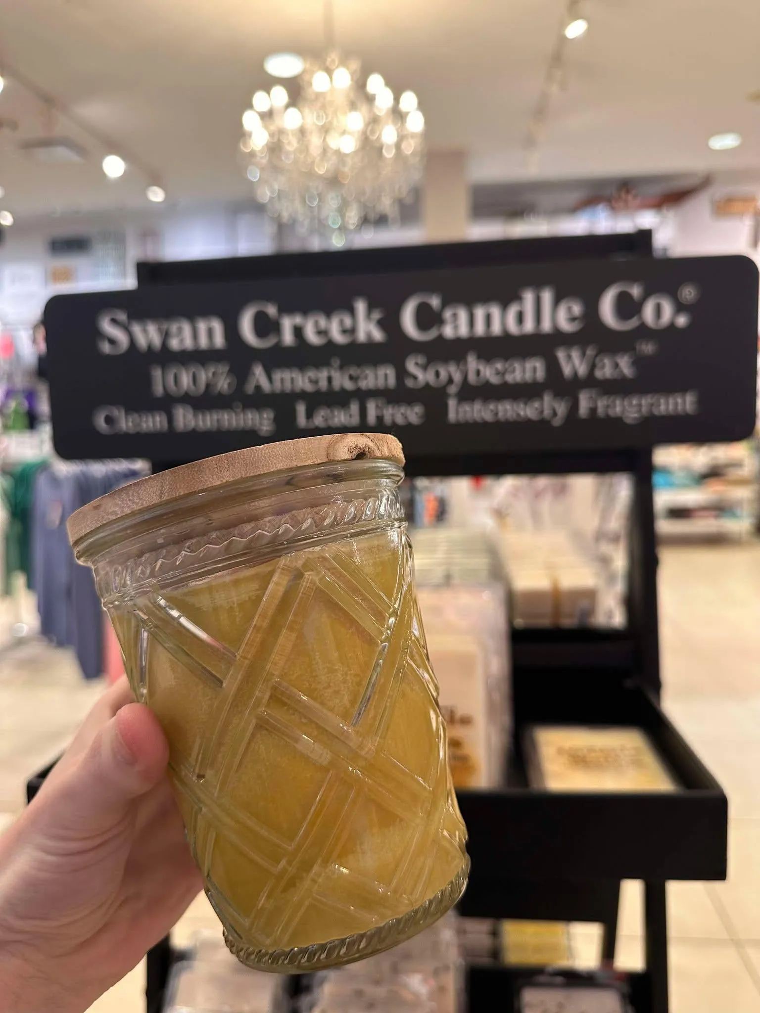 Swan Creek LEATHER Timeless Jar Candle
