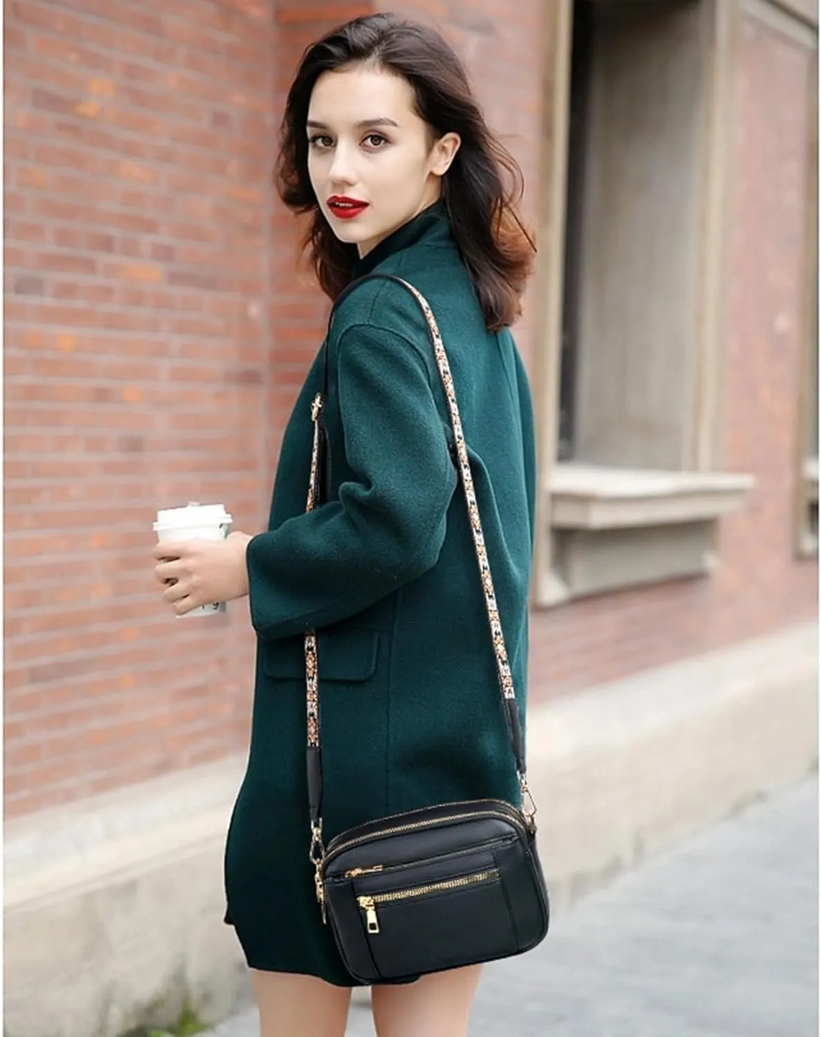 Timeless Leather Crossbody Bag