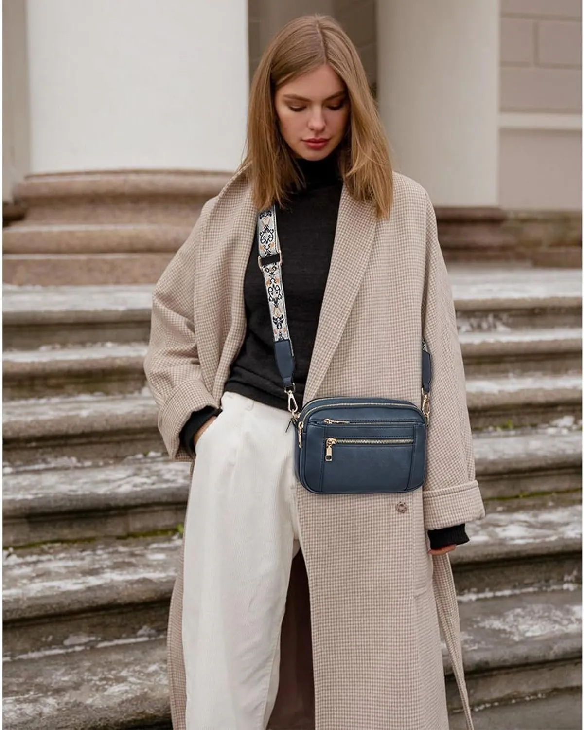 Timeless Leather Crossbody Bag