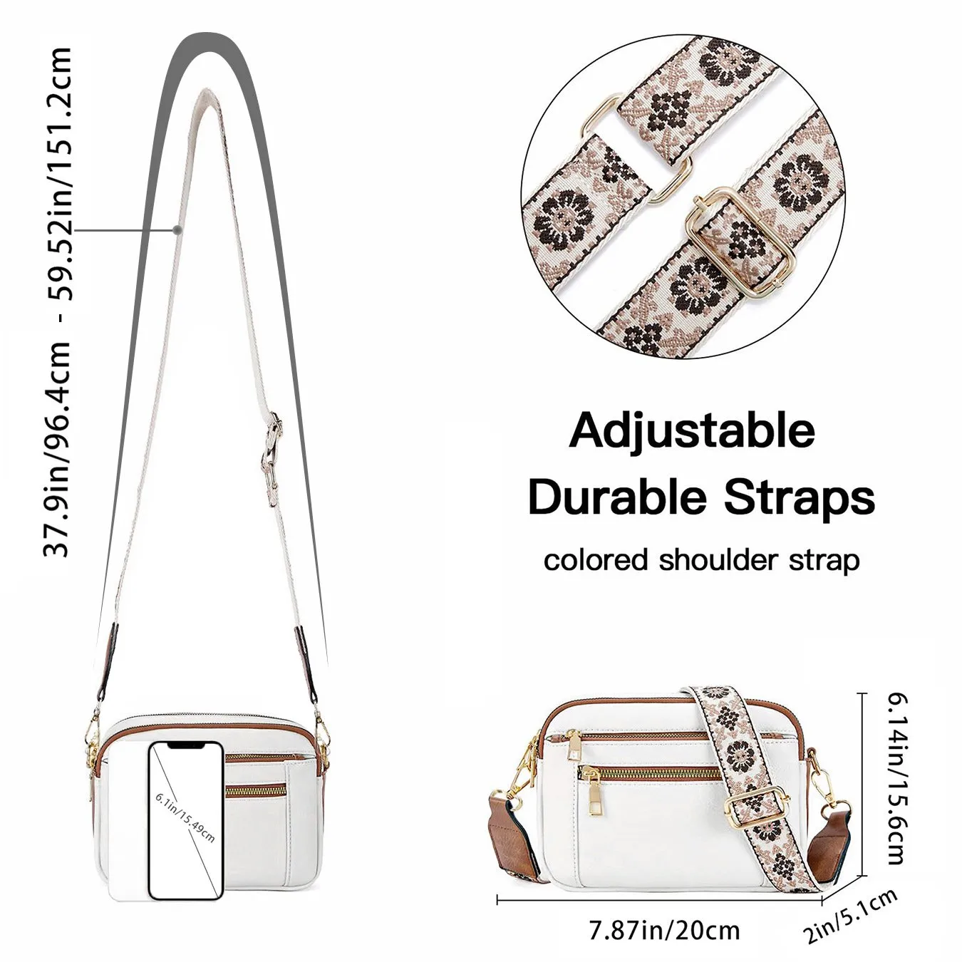 Timeless Leather Crossbody Bag